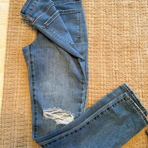 Tilly's Blue Distressed Boyfriend Jeans 2
